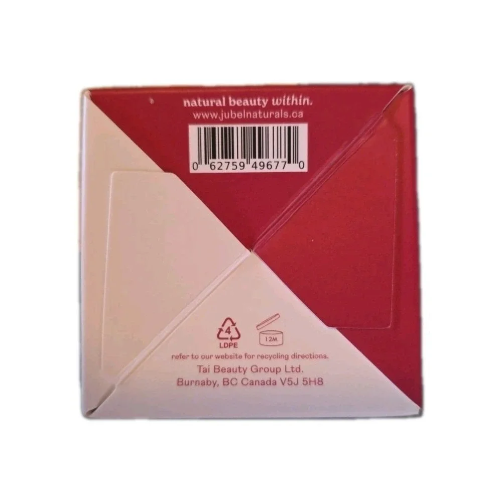 Jubel Naturals Treatment Lip Mask Vanilla Cherry 20 g / 0.7 oz Vegan All Natural